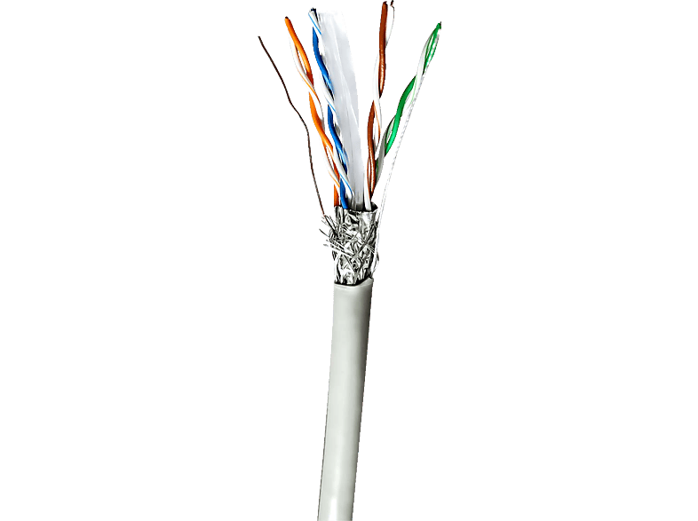NEDIS CCBG8524GY100, 100,0 m Rollen, Netzwerk-Kabel
