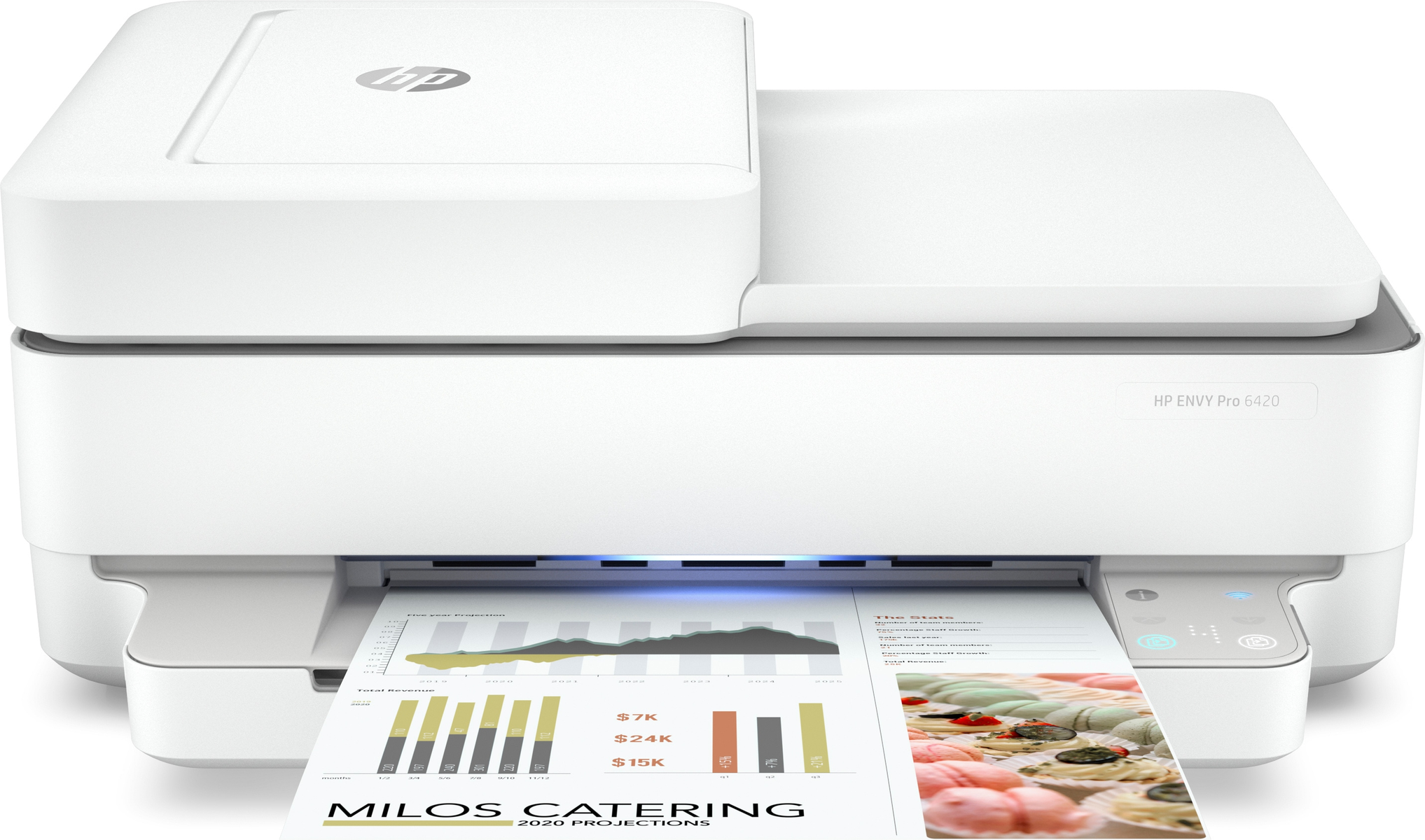 Impresora multifunción - 5SE45B HP, Blanco