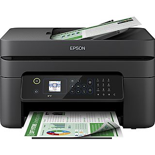 Impresora multifunción - EPSON WF-2835DWF, Inyección de tinta, 33 ppm, Negro