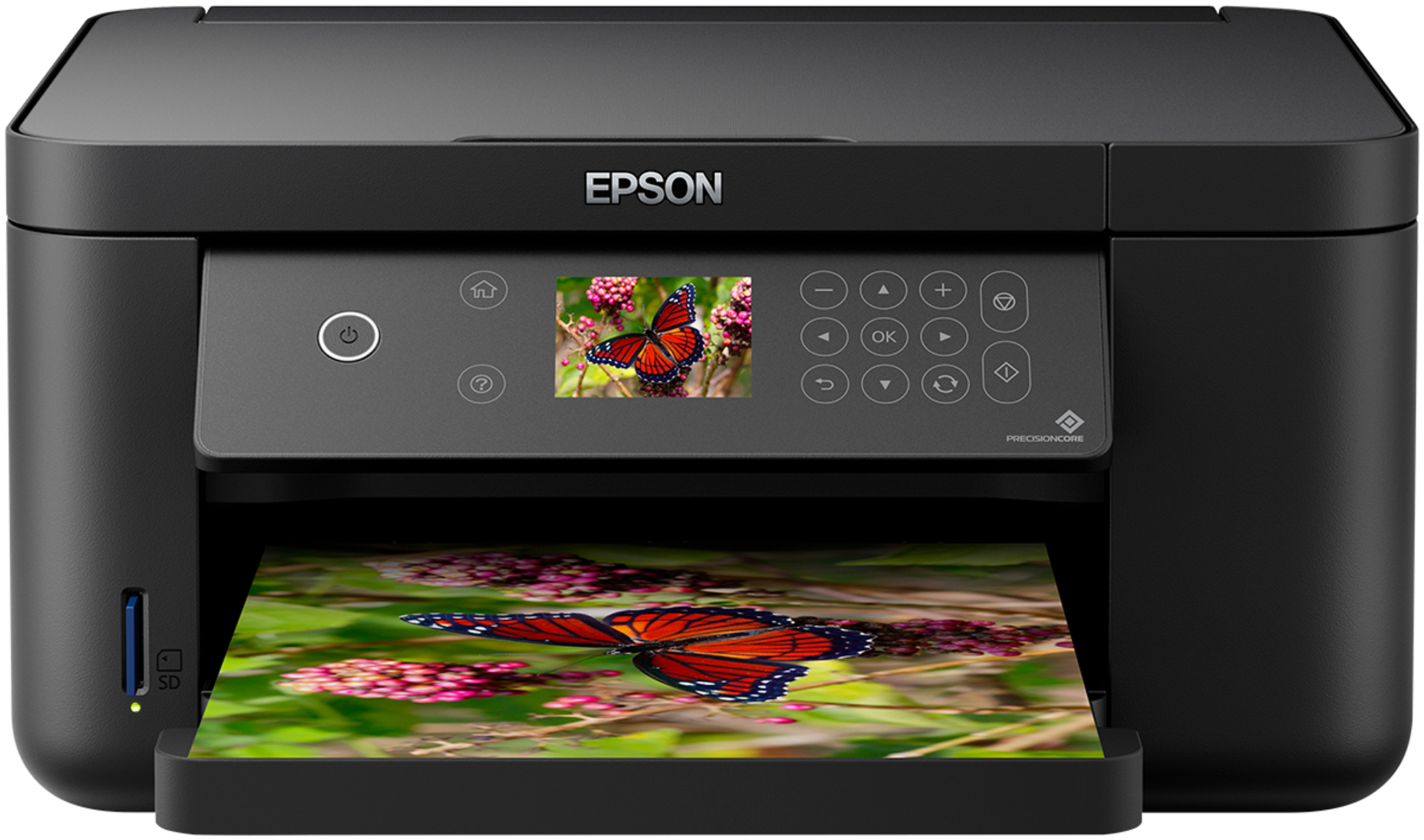 EPSON Multifunktionsdrucker EXPRESSION HOME Tintenstrahl Piezo™-Druckkopf) (Epson XP-5100 WLAN Micro