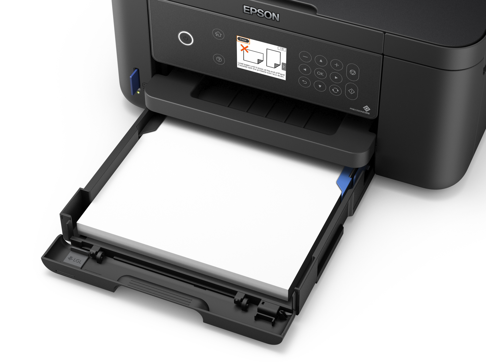 WLAN (Epson EXPRESSION EPSON Micro HOME Tintenstrahl XP-5100 Piezo™-Druckkopf) Multifunktionsdrucker