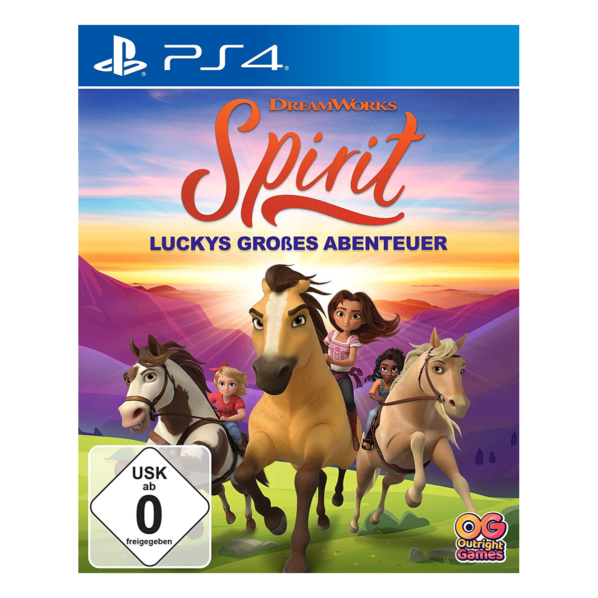 Spirit Luckys 4] großes Abenteuer - [PlayStation