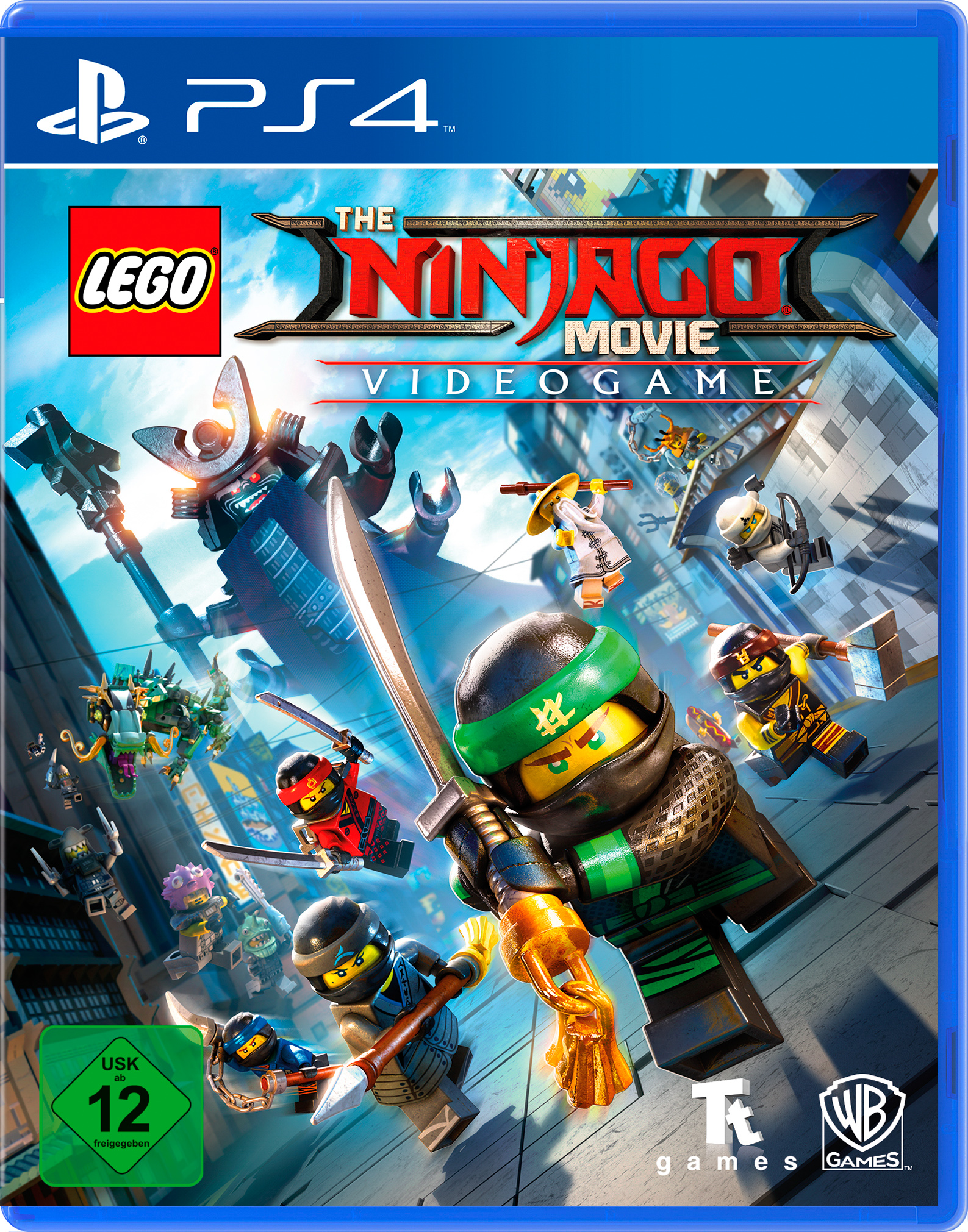 Lego Ninjago Movie The 4] Budget PS-4 [PlayStation Game Video 
