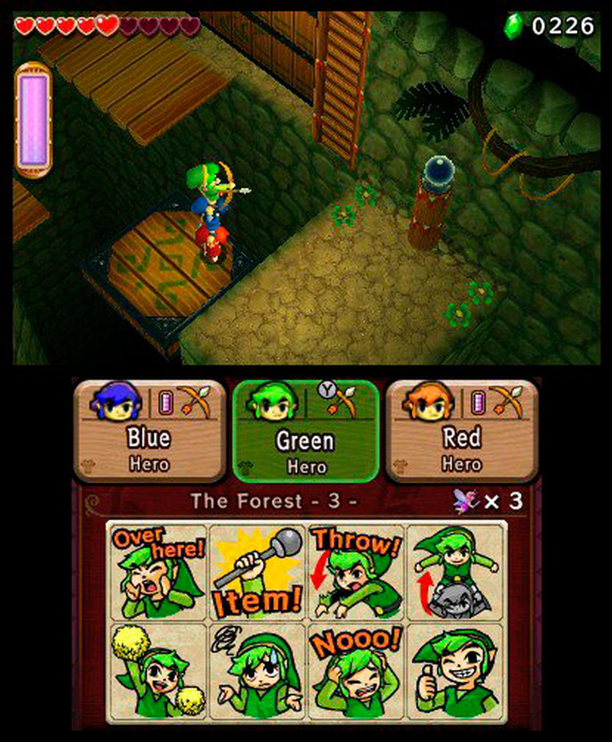 Heroes 3DS [Nintendo - of Zelda Budget Triforce The Zelda Legend 3DS]
