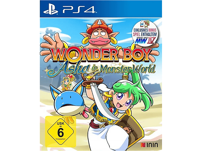 WONDER BOY: ASHA IN MONSTER WORLD - [PlayStation 4]