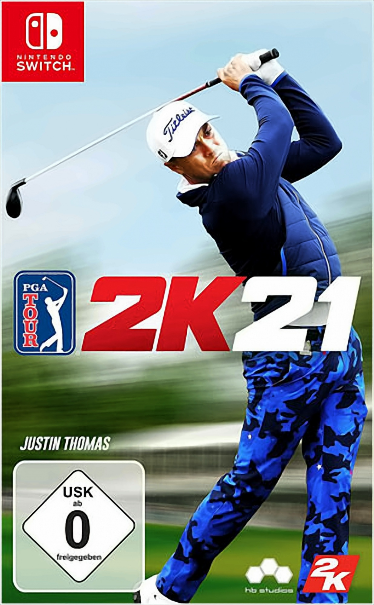 PGA Tour 2K21 Switch CIAB Justin - [Nintendo Thomas Switch