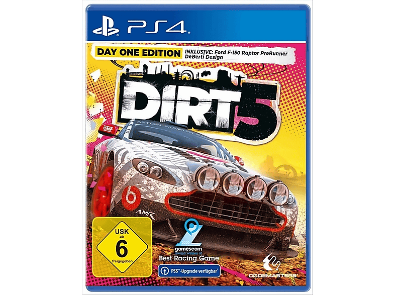 [PlayStation 5 One - Day (USK) Edition DIRT 4] - (PS4)