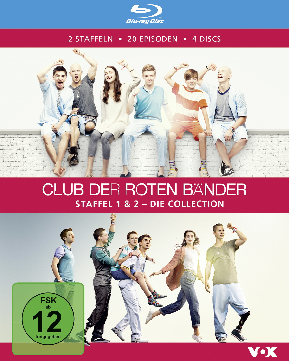 Blu-ray 2 Bänder, Staffel (4 - Discs) 1 Collection Club roten Die & der