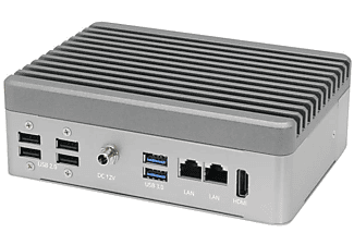 AAEON BOXER-6450-TGUA4-1010, Ohne Betriebssystem, Einplattinenrechner mit Intel® Celeron® Prozessor , 4 GB RAM , 0 MB  mSSD   , Intel UHD610  