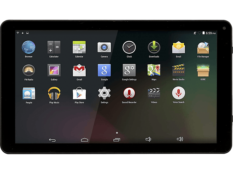 DENVER S0428844, Tablet, 64 GB, 10 Zoll, Schwarz