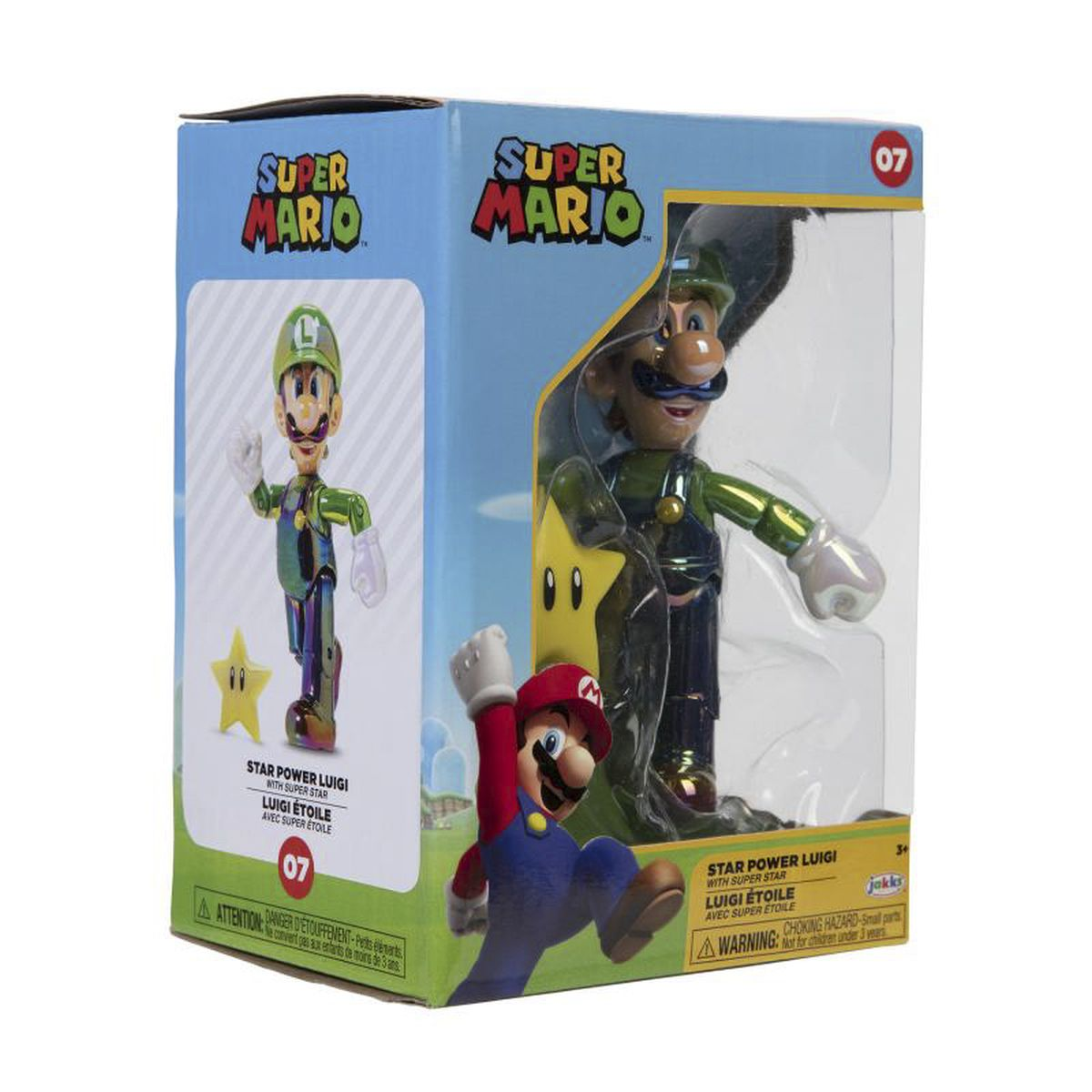 Mario Figur 10 (Sammlerbox) Luigi Super cm Stern -