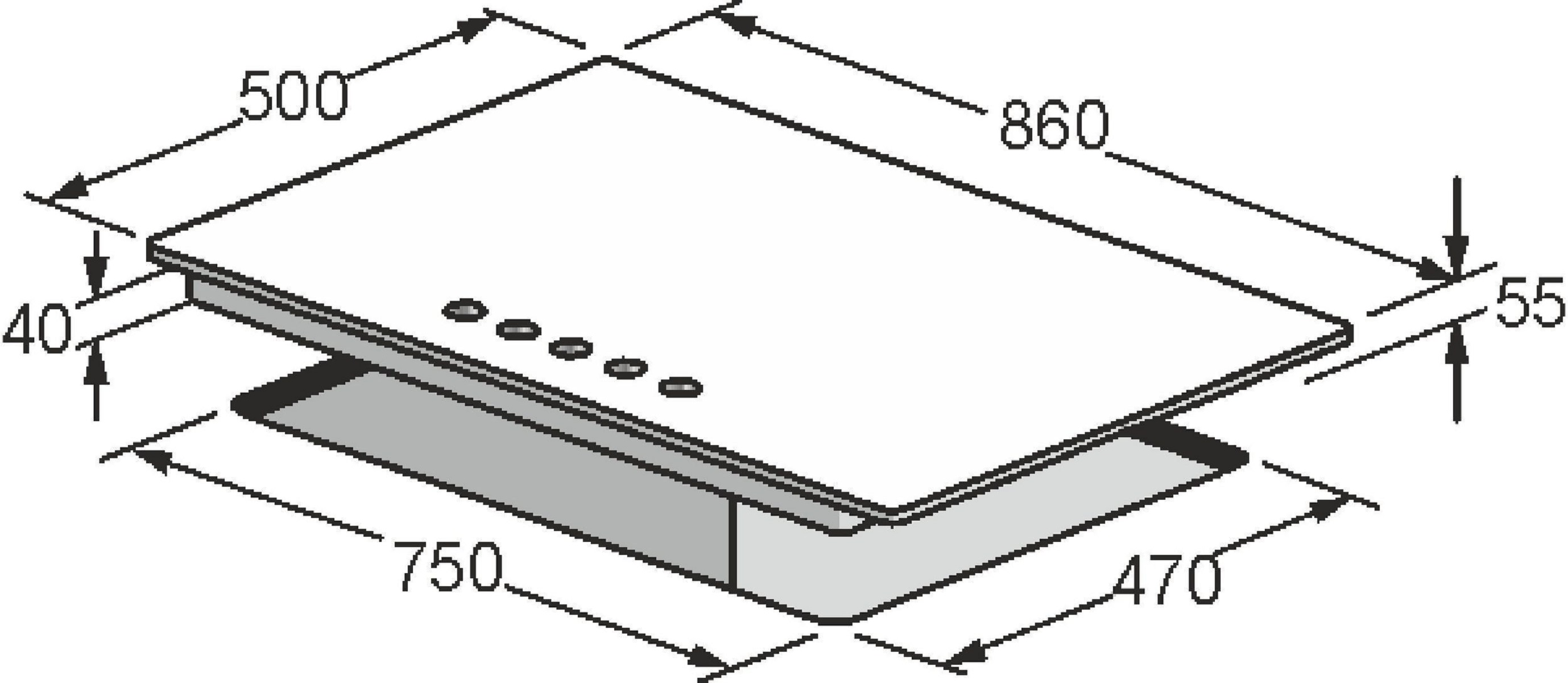 KAISER EH (Gaskochfeld, Liter) + AD A, Herdset Em, KG 66 6427 9325