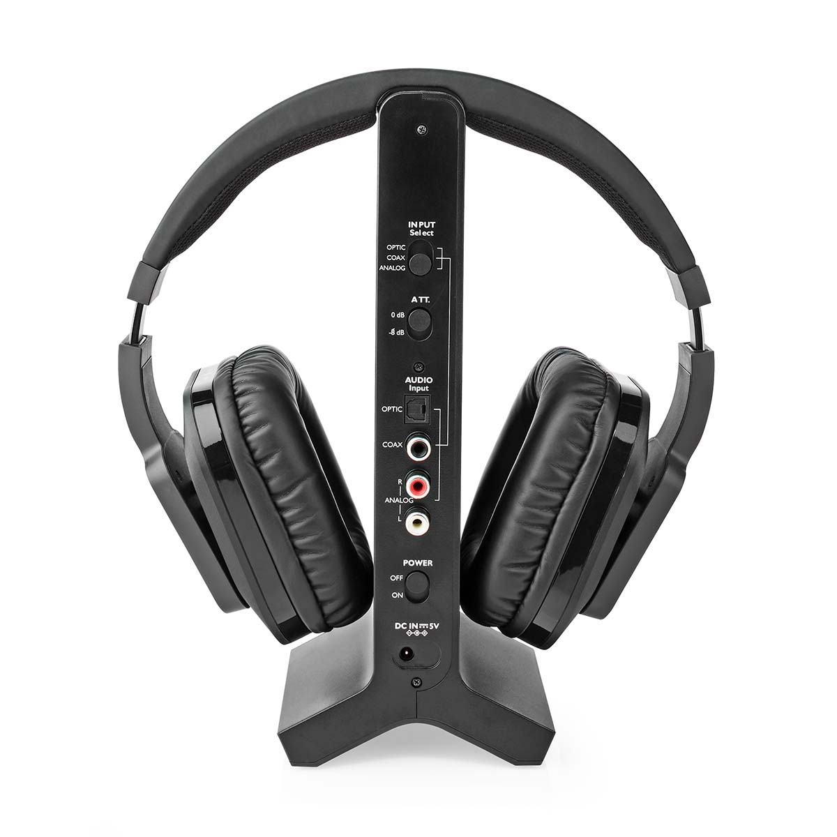 Auriculares Inalámbricos  - HPRF321BK NEDIS, Circumaurales, Negro