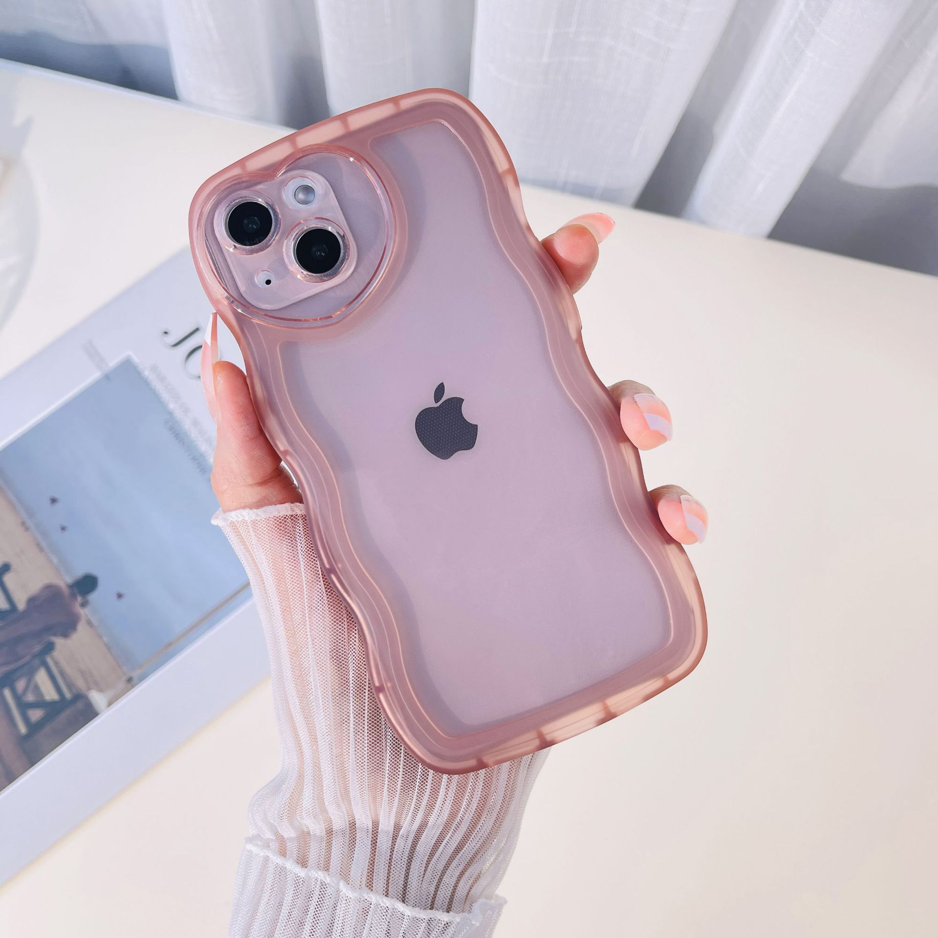INF Telefonkasten, Apple, iPhone 14, Backcover, Pink