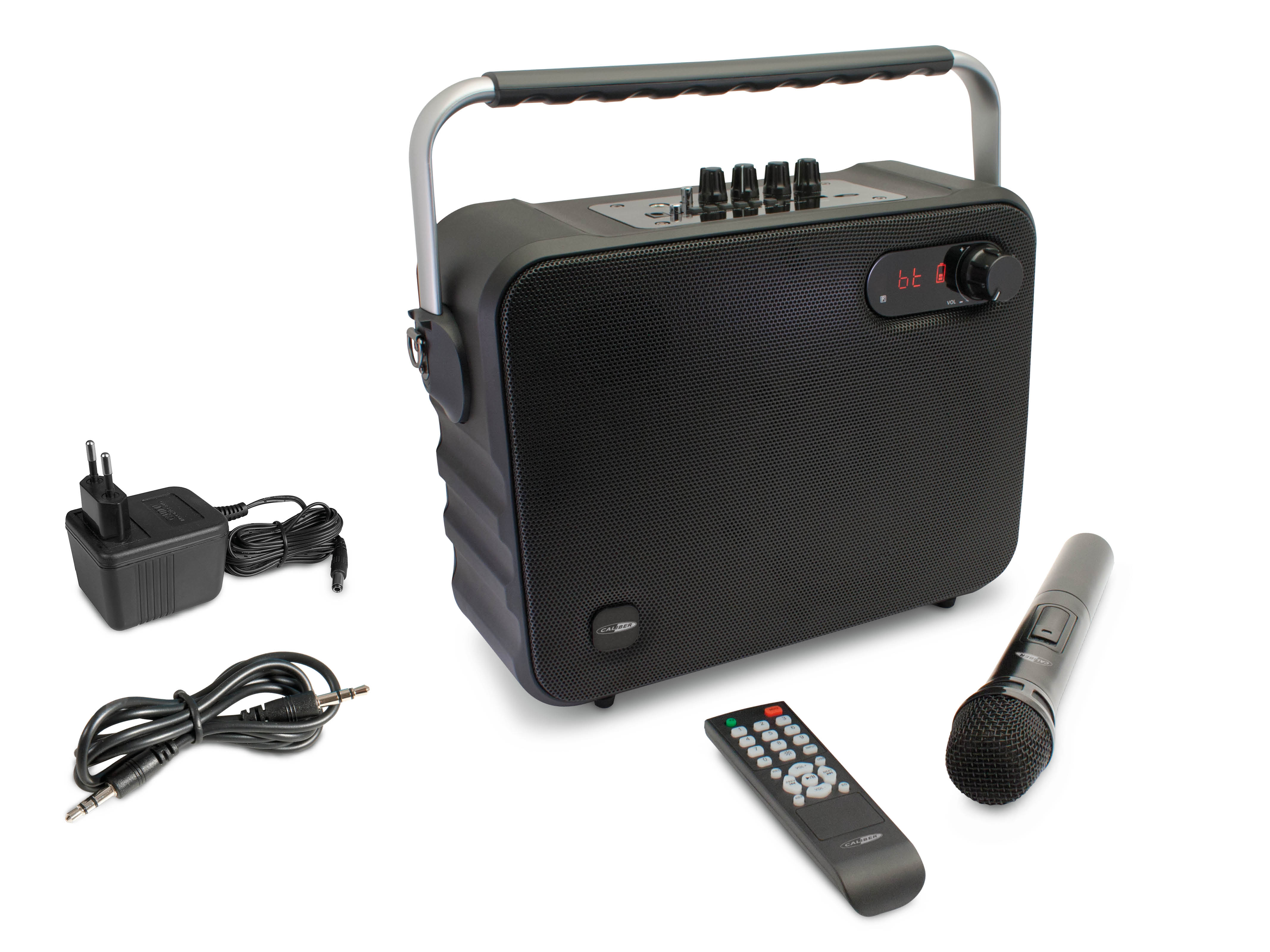 HPG517BT CALIBER -Lautsprecher, Bluetooth Schwarz Karaoke