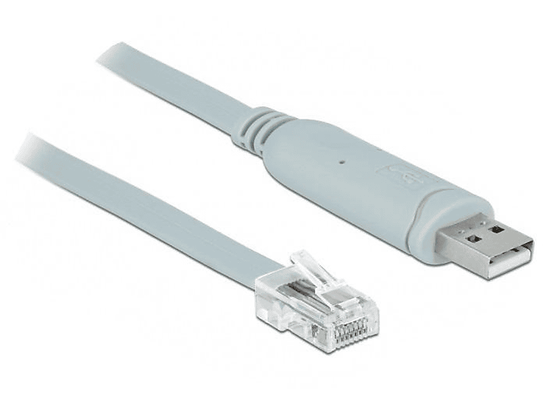 Kabel Grau DELOCK 63920 Serielles (RS232),