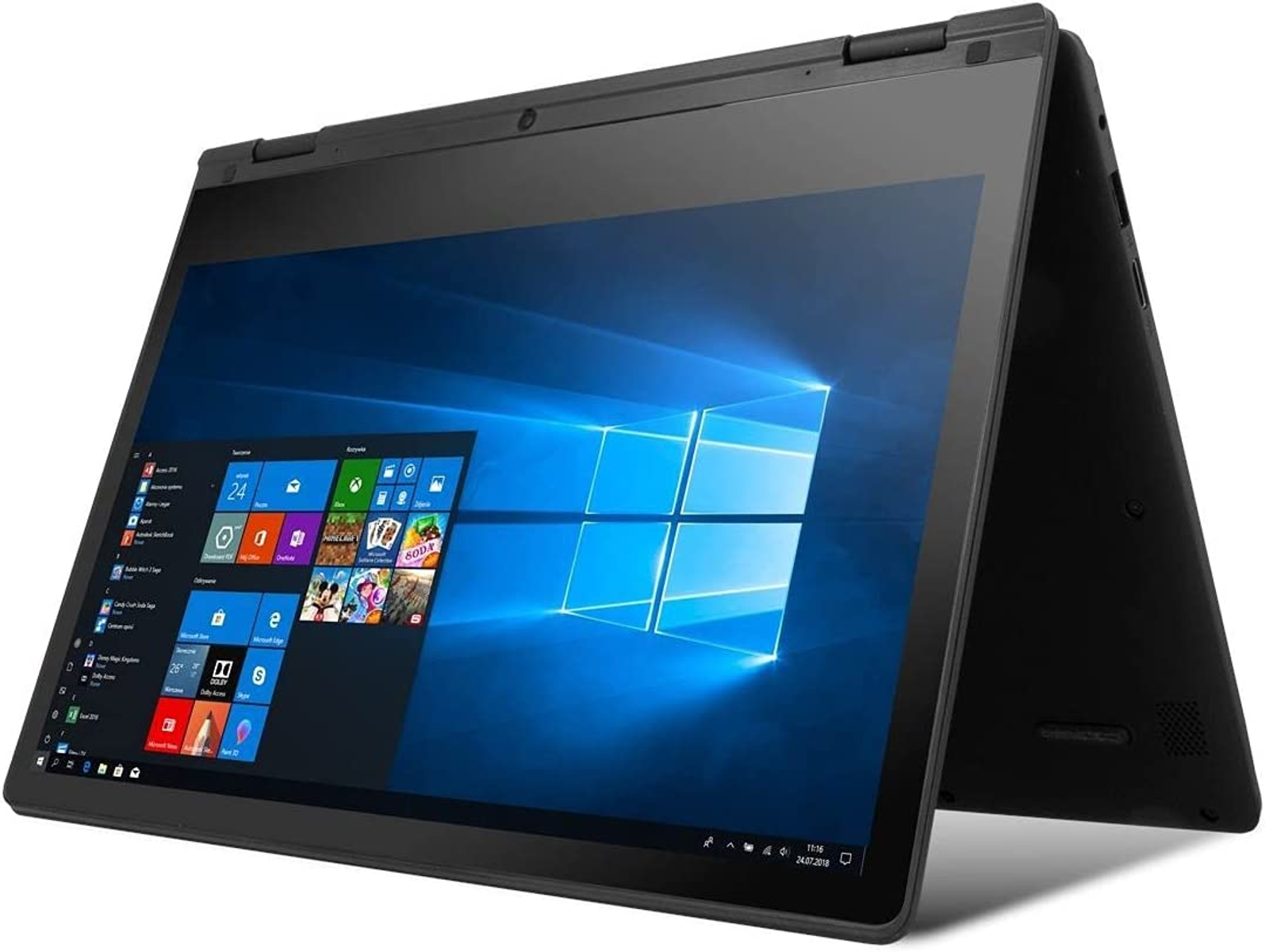 Techbite Arc De 116 pulgadas hd 4 gb ram 128 memoria interna pantalla giratoria windows 10 pro 4000 mah intel celeron n4020 2 1 600