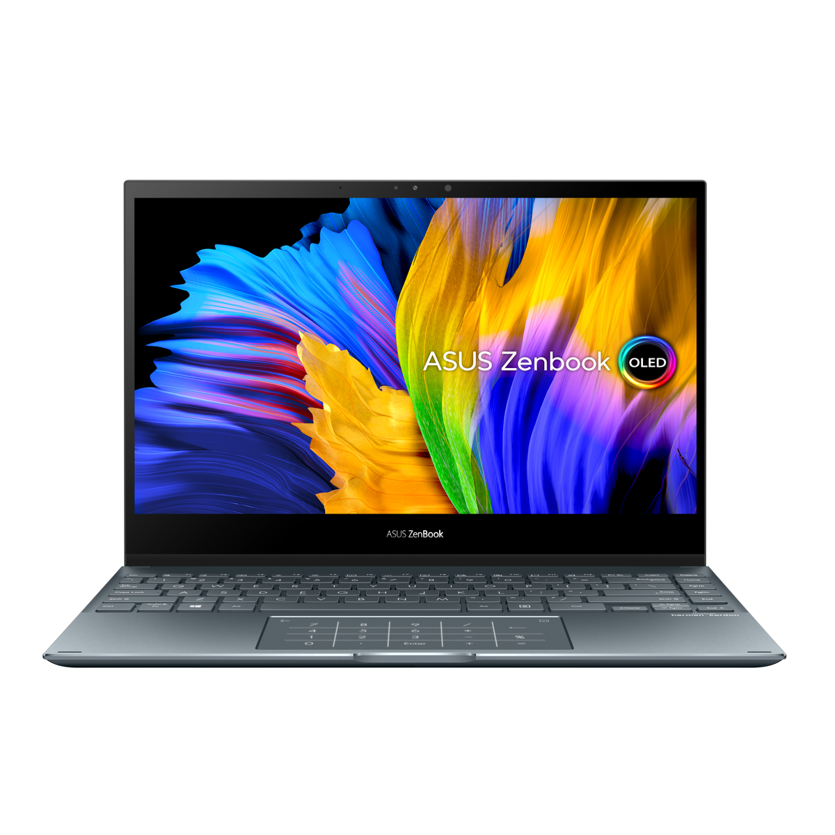 Convertible 2 en 1 - ZENBOOK ASUS, 13,3 ", Full-HD, Intel Core i7 1165G7, 16,00 GB, 512 GB, Iris Xe, - Windows 11 Home, Gris