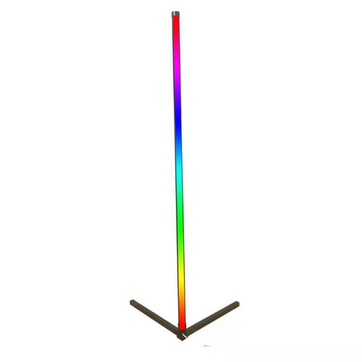 RGB LED INF Stehleuchte Deckenlampe Eckleuchte Schwarz Farbwechsel