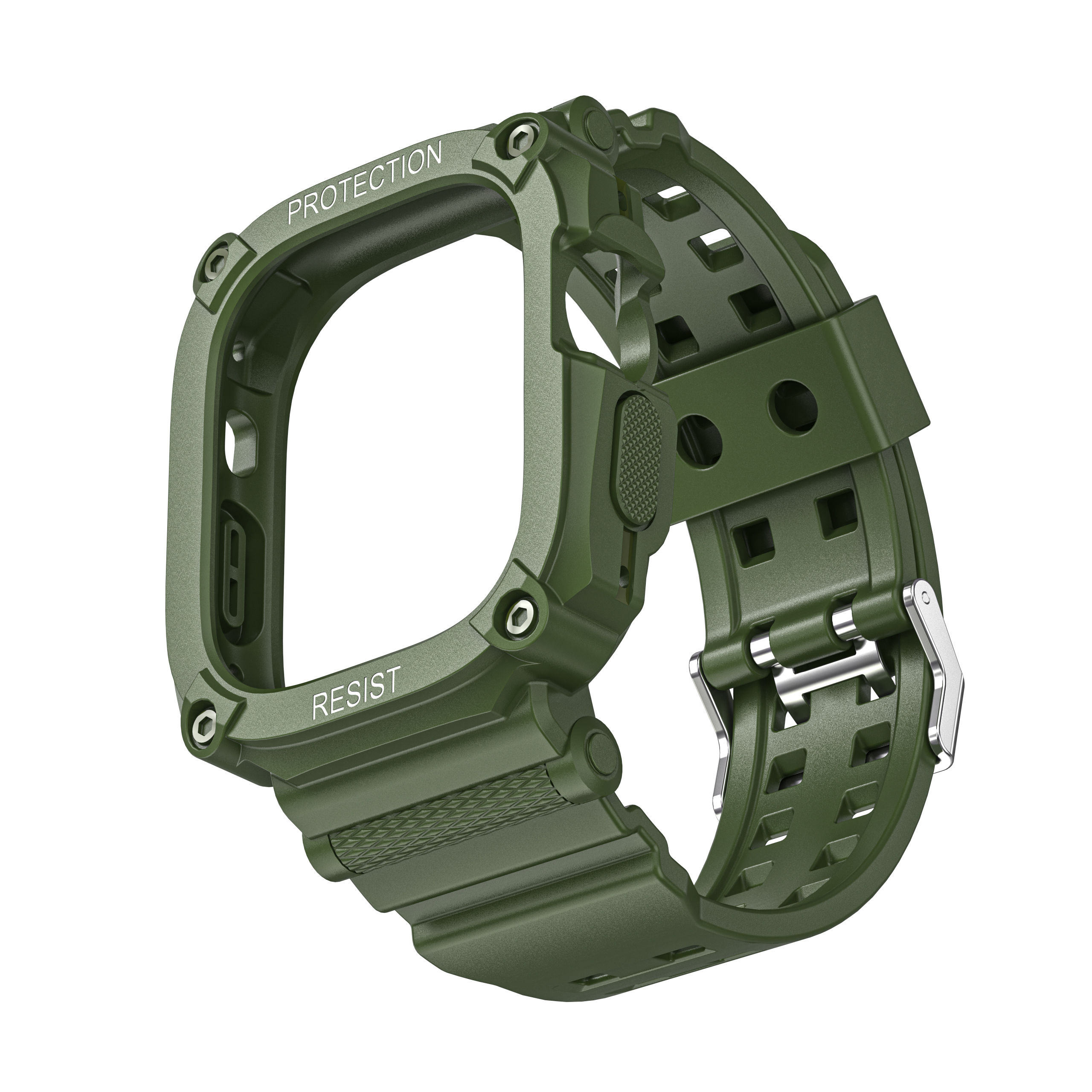 Watch 49 INF Schutzhülle Dunkelgrün Watch Apple und für Apple, mm, Ultra Armband Ultra Ersatzarmband, 49 mm,