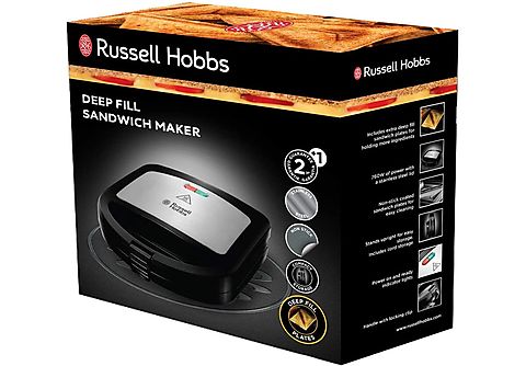 Sandwichera - RUSSELL HOBBS 24530-56, 220 V, Inox