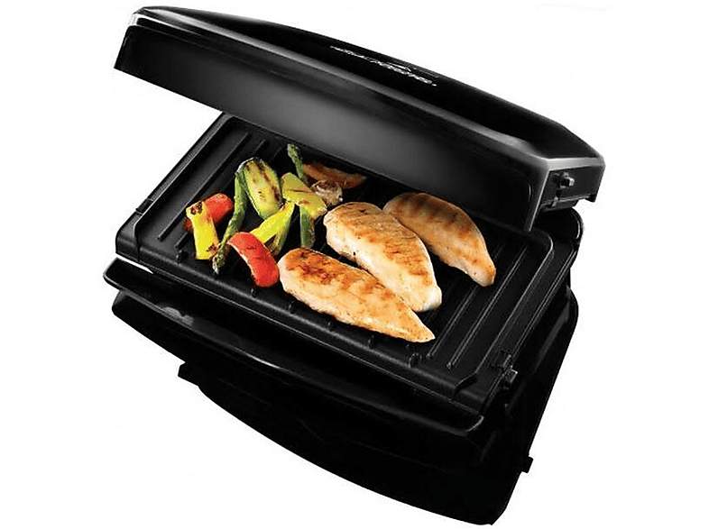 Grill FOREMAN 2433056, 220 V, Negro MediaMarkt