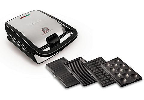 TEFAL SW854D Sandwichmaker schwarz | MediaMarkt