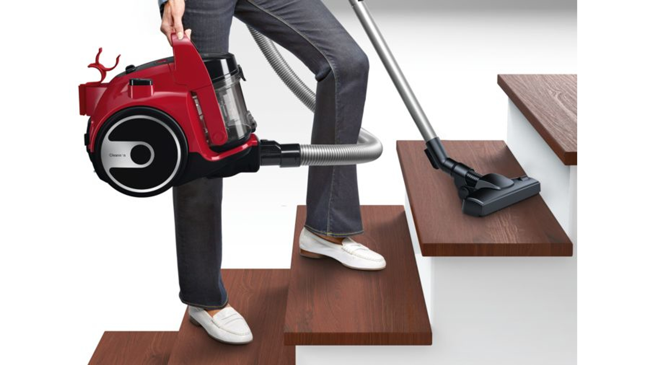 Odkurzacz Bezworkowy BOSCH HOGAR Serie 2 BGC05AAA2 Czarny, Czerwony