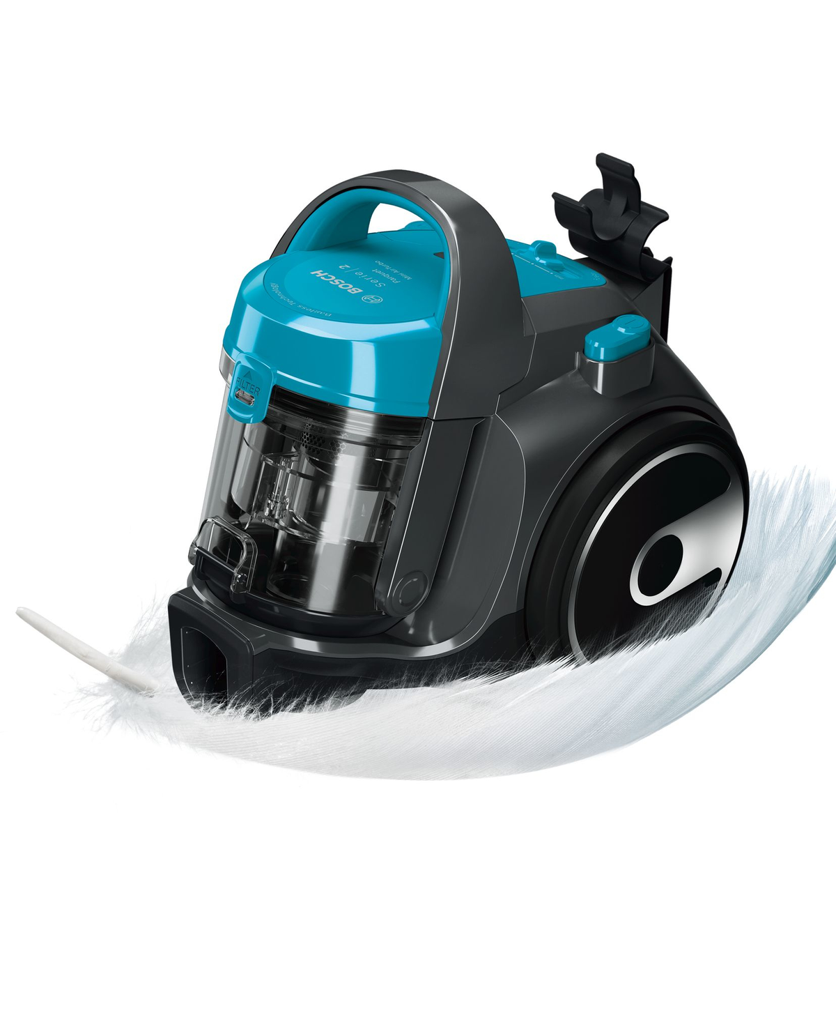 BOSCH Serie 2 BGS05X240 Stofzuiger Turkoois
