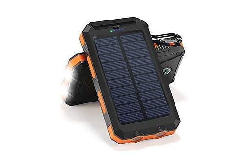 SYNTEK Powerbank Solar,Schlagfest,Wasserdicht (IP65),Outdoor