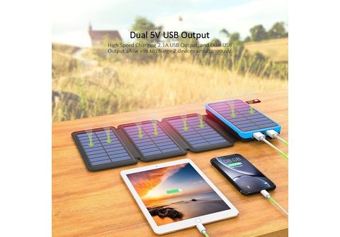 Cargadores solares móviles para campañas publicitarias