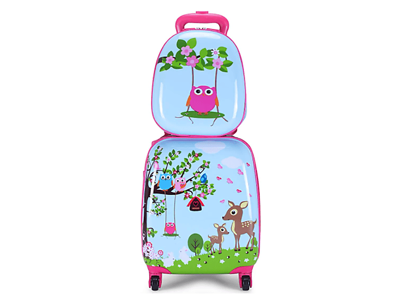 COSTWAY Kinderkoffer Set Reisekoffer | MediaMarkt