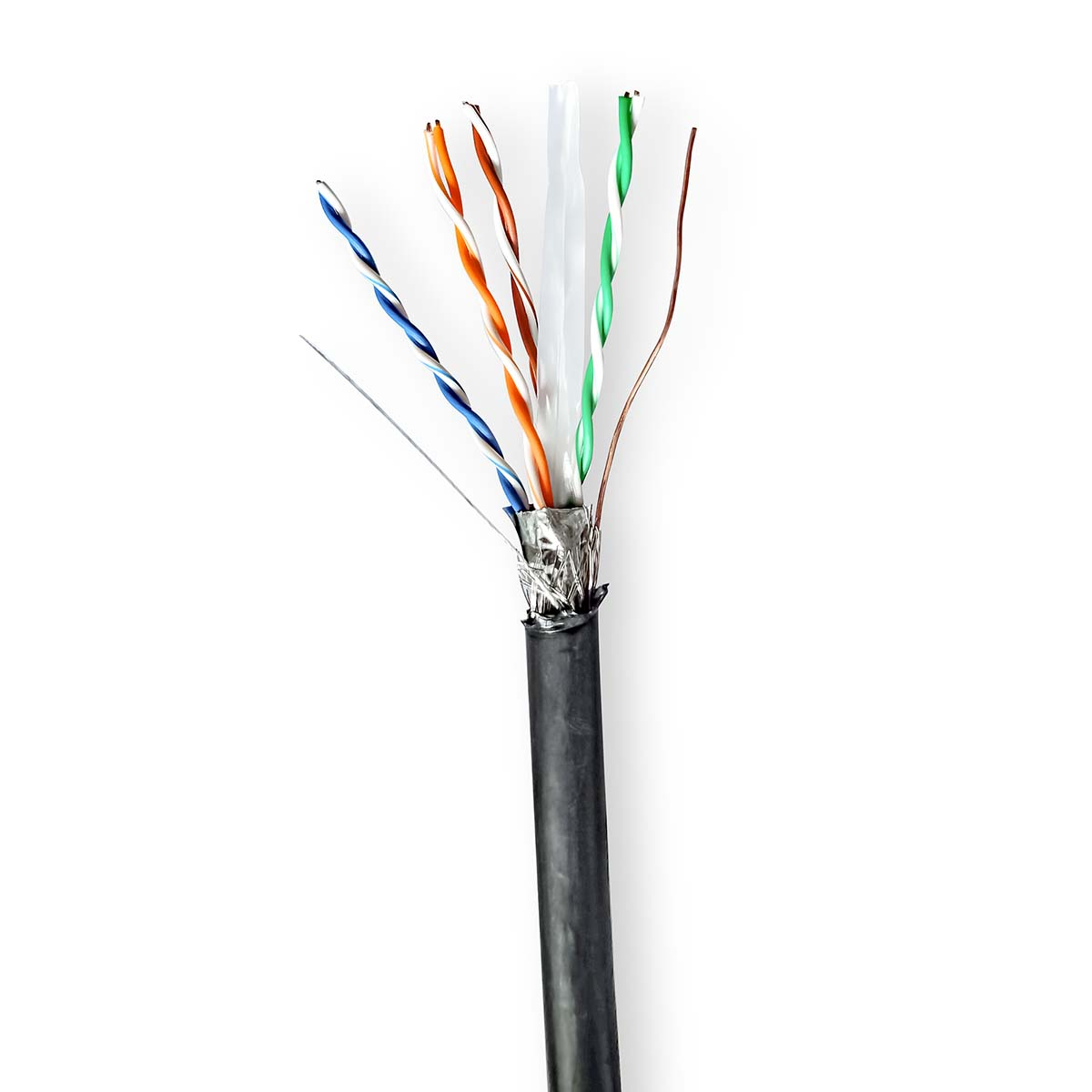 Netzwerk-Kabel NEDIS m Rollen, CCBG8598BK305S, 305,0