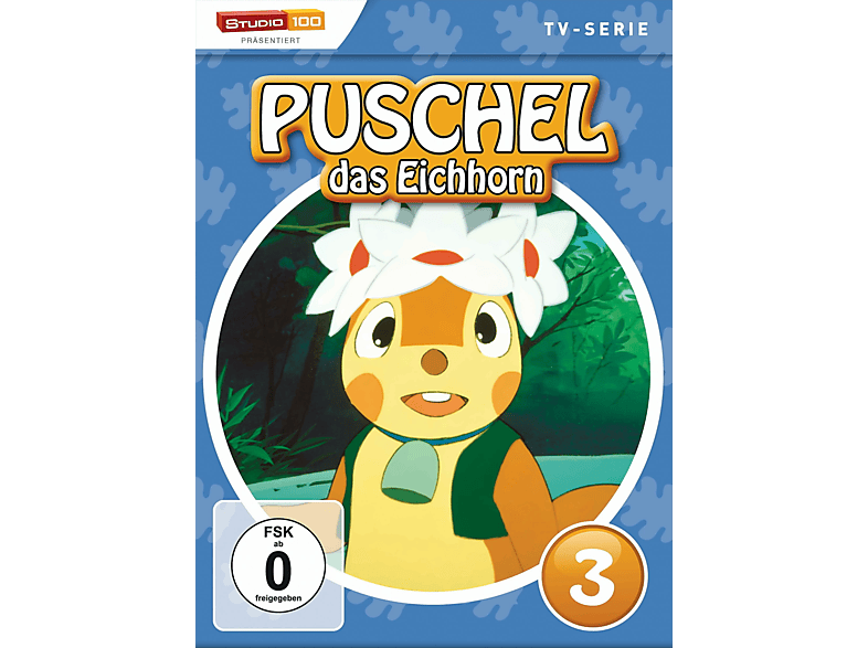 Puschel, das Eichhorn, DVD 3 DVD | Kinderfilme & Animationsfilme