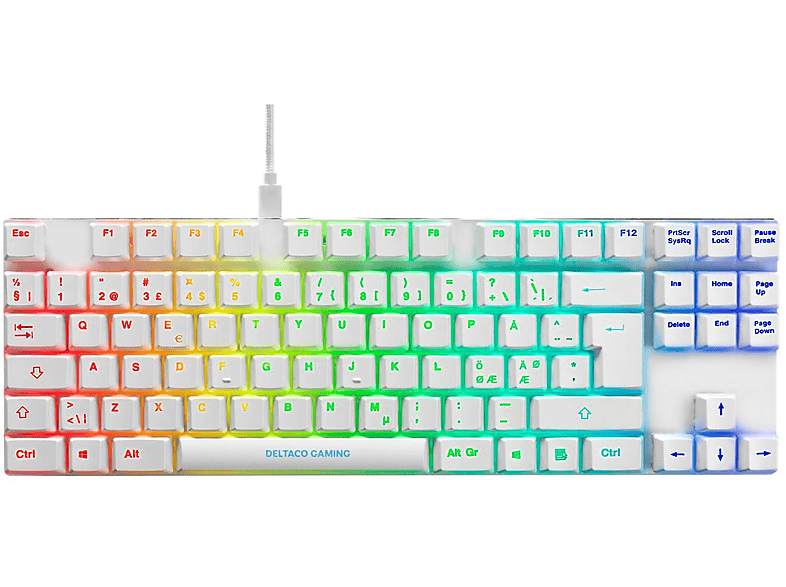 DELTACO GAMING TKL, Tastatur DK430