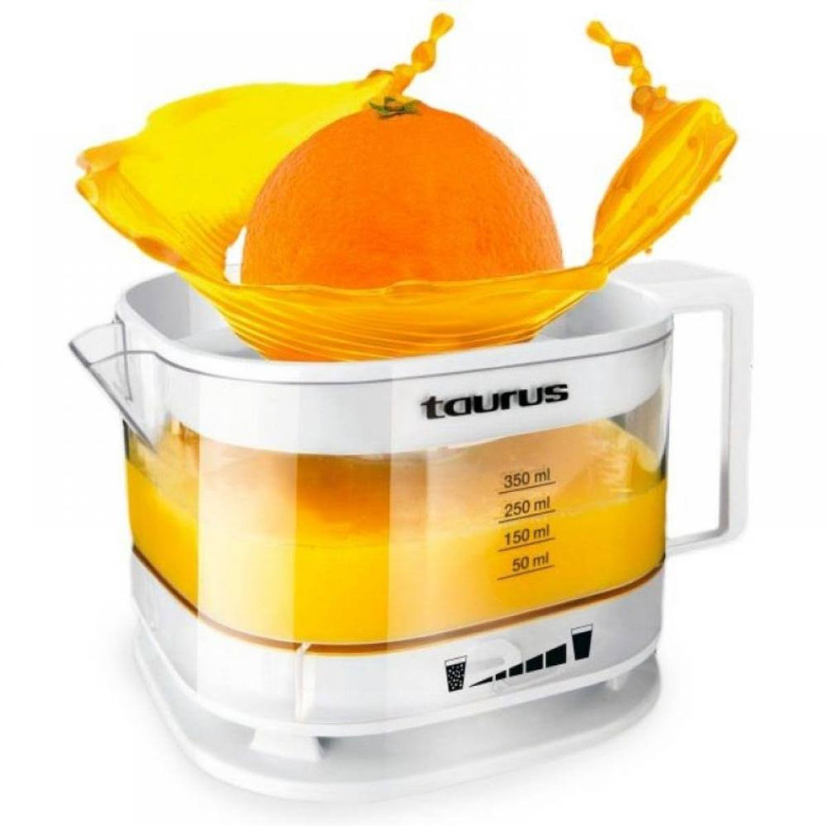 Exprimidor eléctrico Taurus TC-350 con regulador de pulpa · Taurus · El