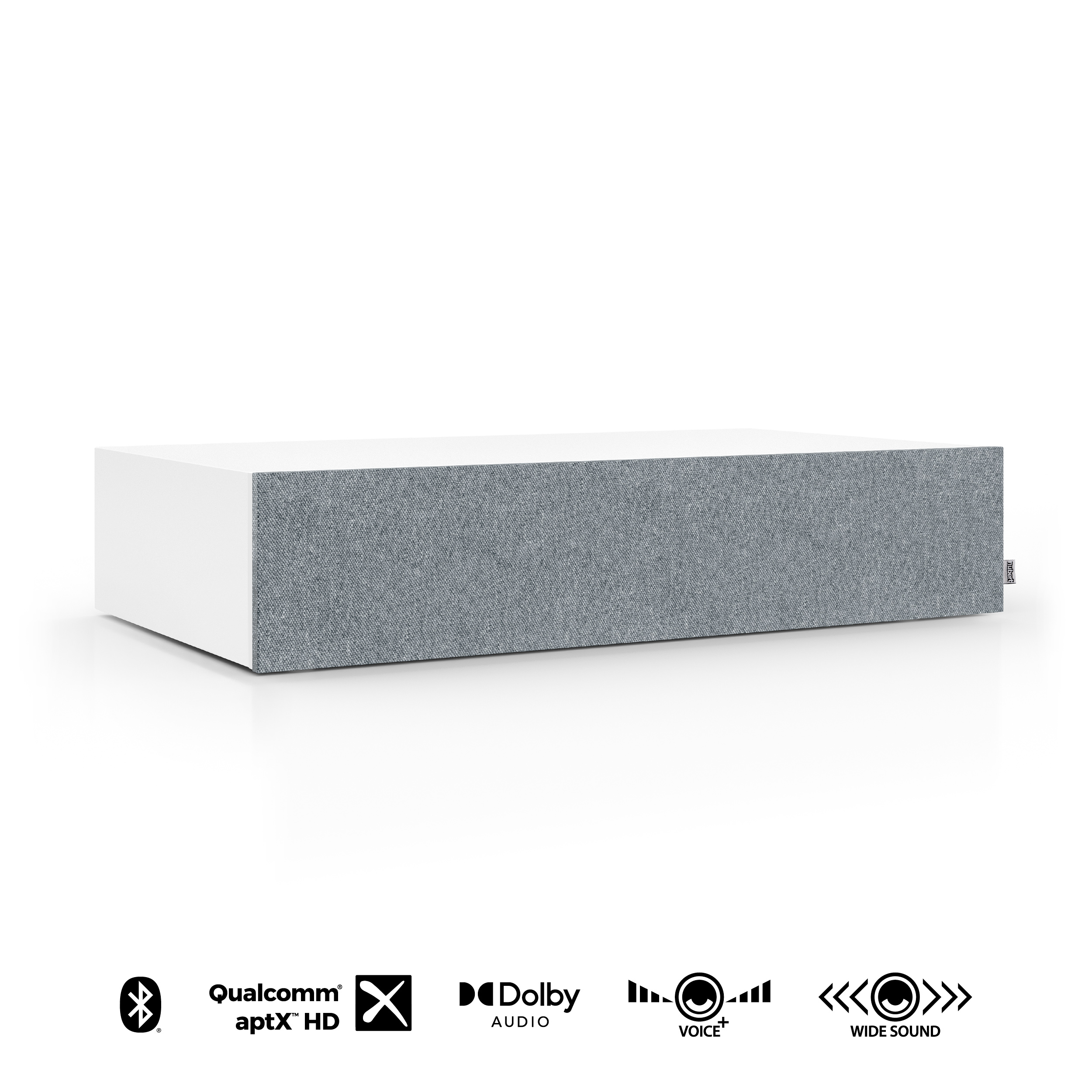 NUBERT nuBoxx AS-225 max | Soundplate, Soundbar Weiß aktiv
