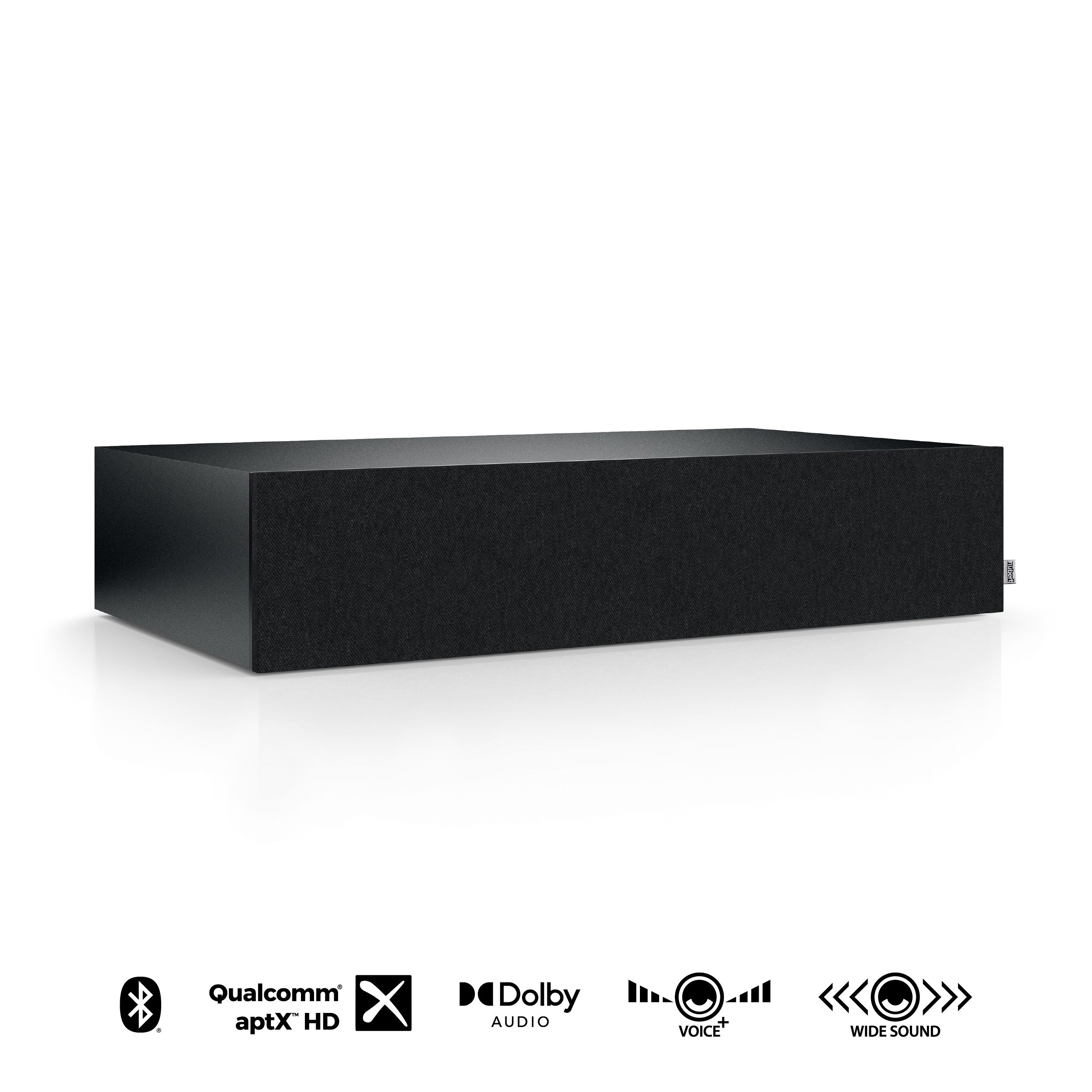 aktiv max nuBoxx NUBERT Schwarz | AS-225 Soundplate, Soundbar