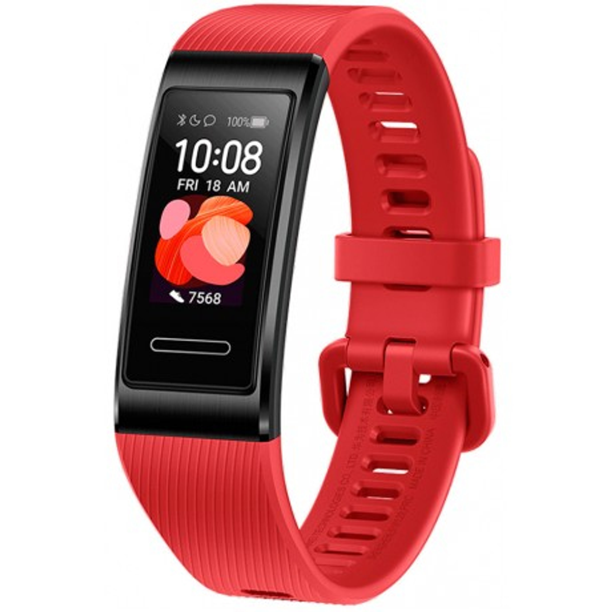 Pulsera de actividad - Band 4 Pro HUAWEI, Rojo, 19 mm, 0,95 "