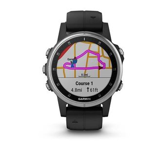 Reloj deportivo - GARMIN Fenix 5S Plus, Negro, 4.2 cm, 1,65 "