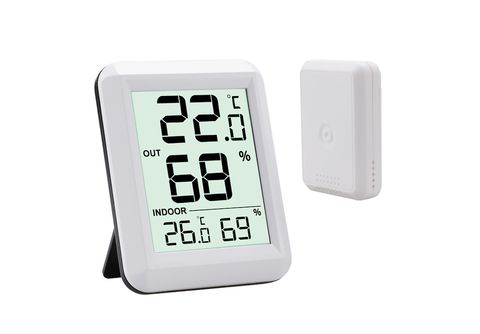 INF Drahtloses Thermometer und Hygrometer für den Innen- und