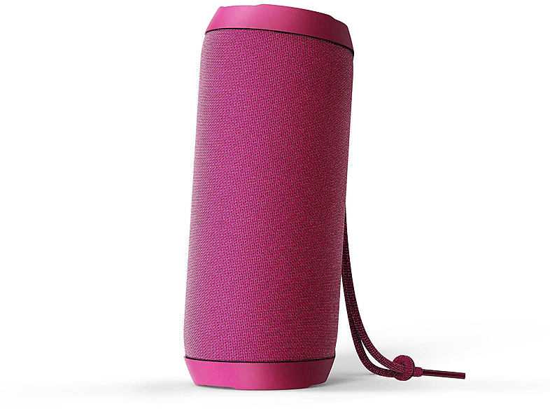 Altavoz inalámbrico  Vieta Pro Groove, 20 W, Bluetooth 5.0, 12 h, IPX 7,  Granate