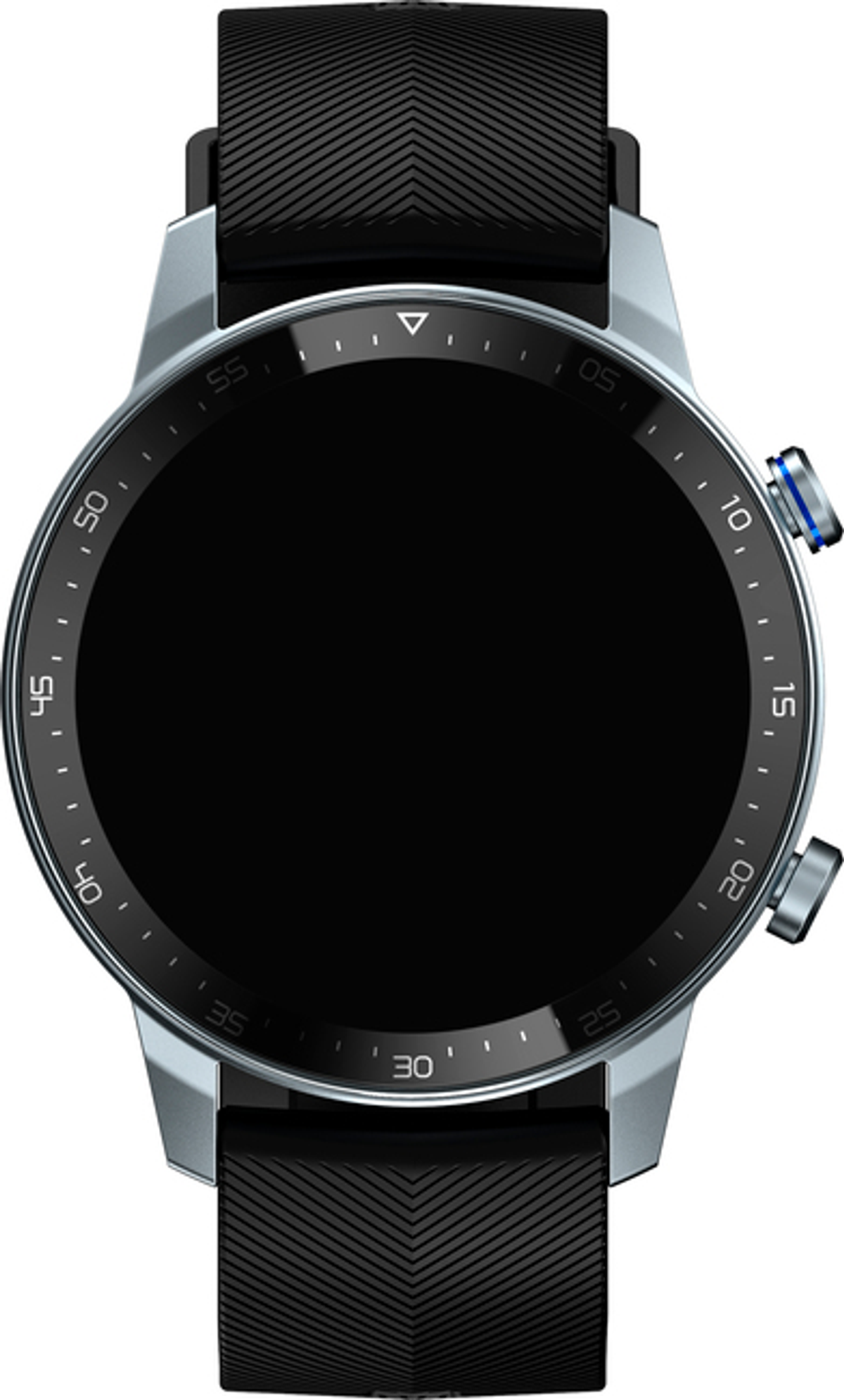 Smartwatch - EC24C ZTE, 22 mm, Aluminio resistente; 2.5 D cristal de pantalla, Negro