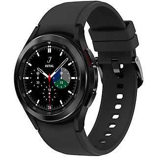 Smartwatch - SAMSUNG Galaxy Watch 4 Classic 42mm, 41,5 mm, Acero inoxidable, Negro