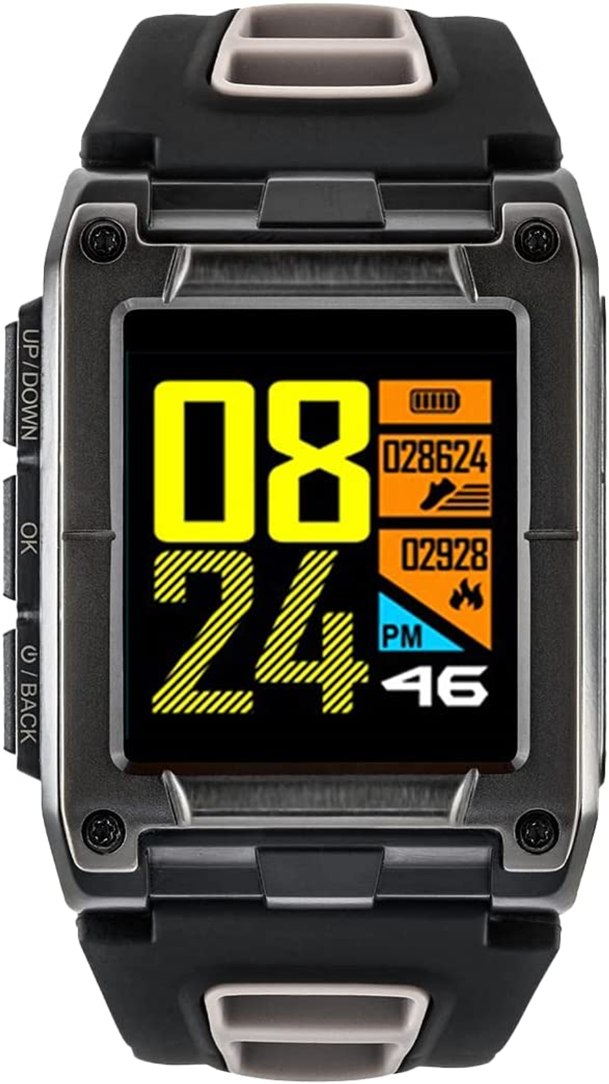 WS929 Kunststoff Grau Smartwatch grau WATCHMARK Silizium, Triathlon