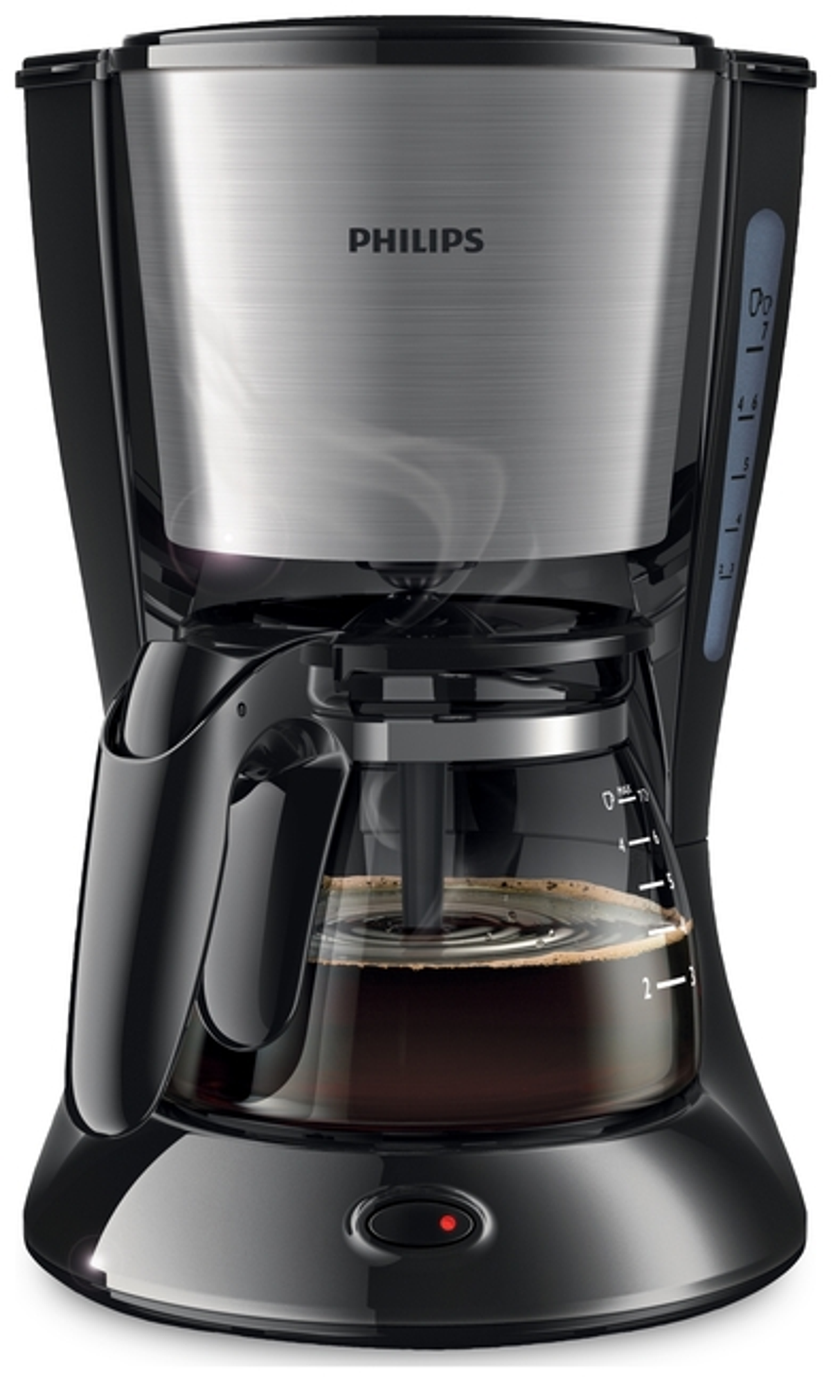 Cafetera express - HD7435/20 PHILIPS, 700 W, 1 tazas, Negro