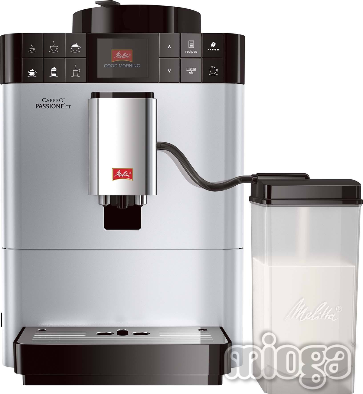 MELITTA F531-101 Kaffeevollautomat Silber