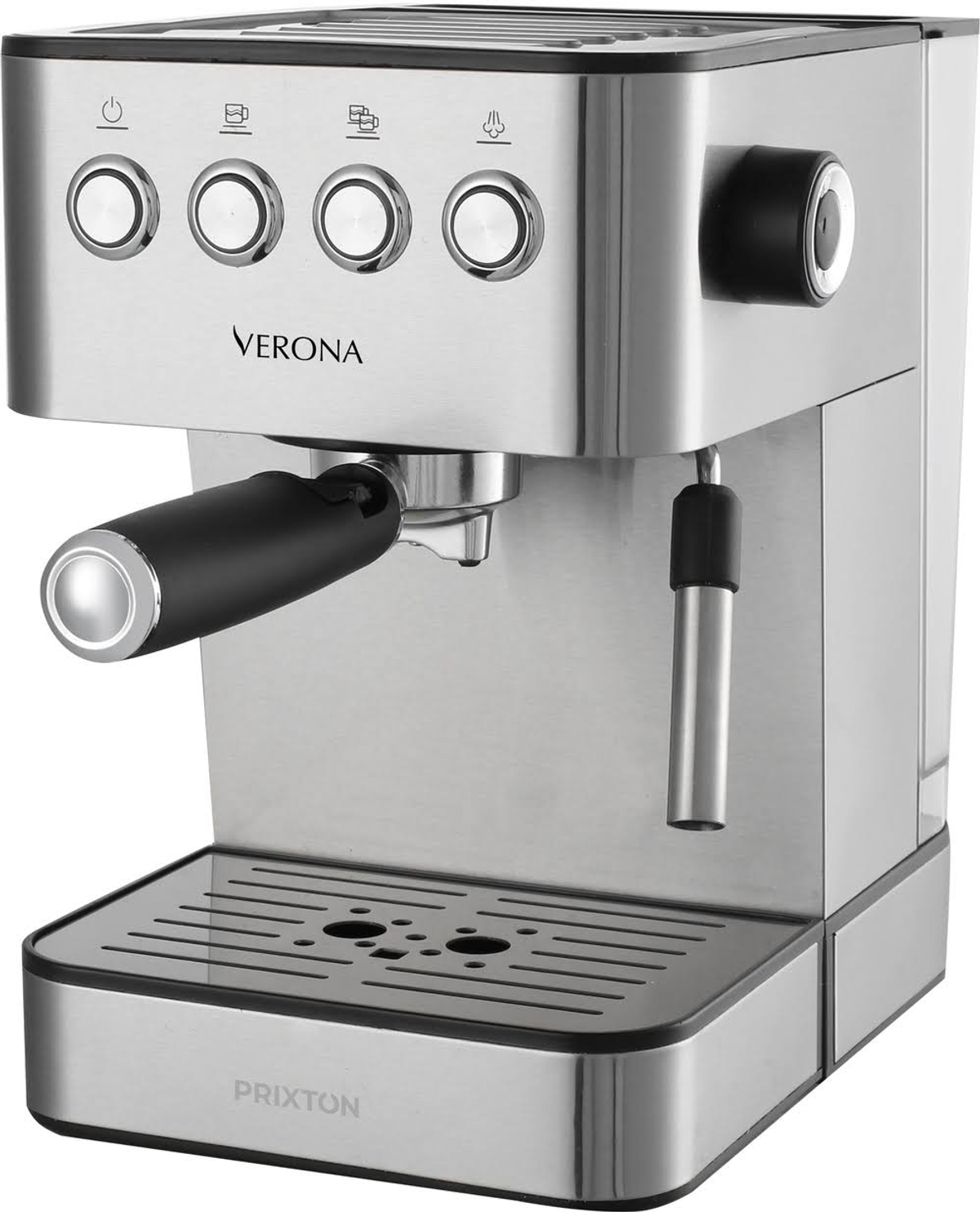 PRIXTON Silber Kaffeemaschine Verona