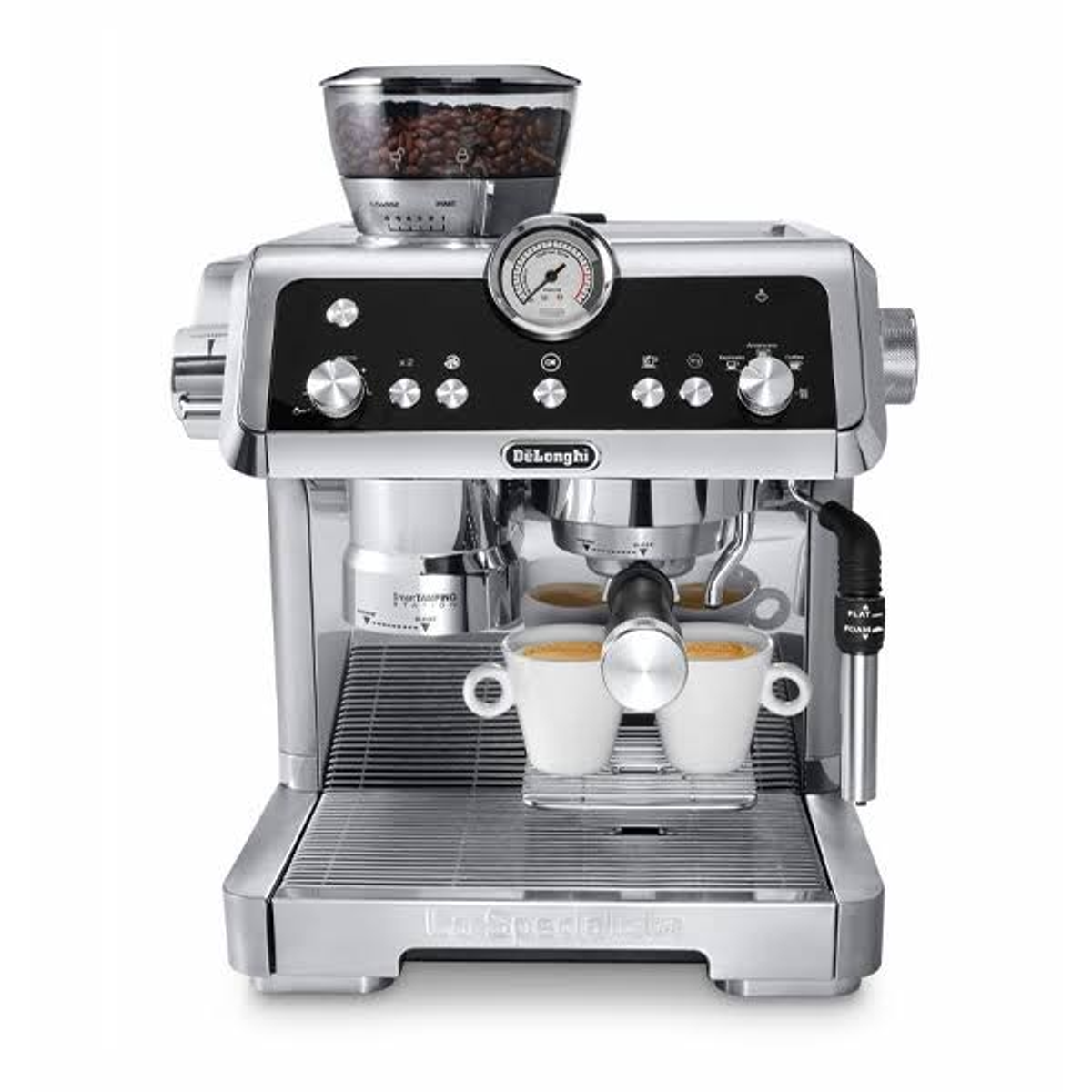 DE LONGHI EC LA SPECIALISTA Espressomaschine Silber