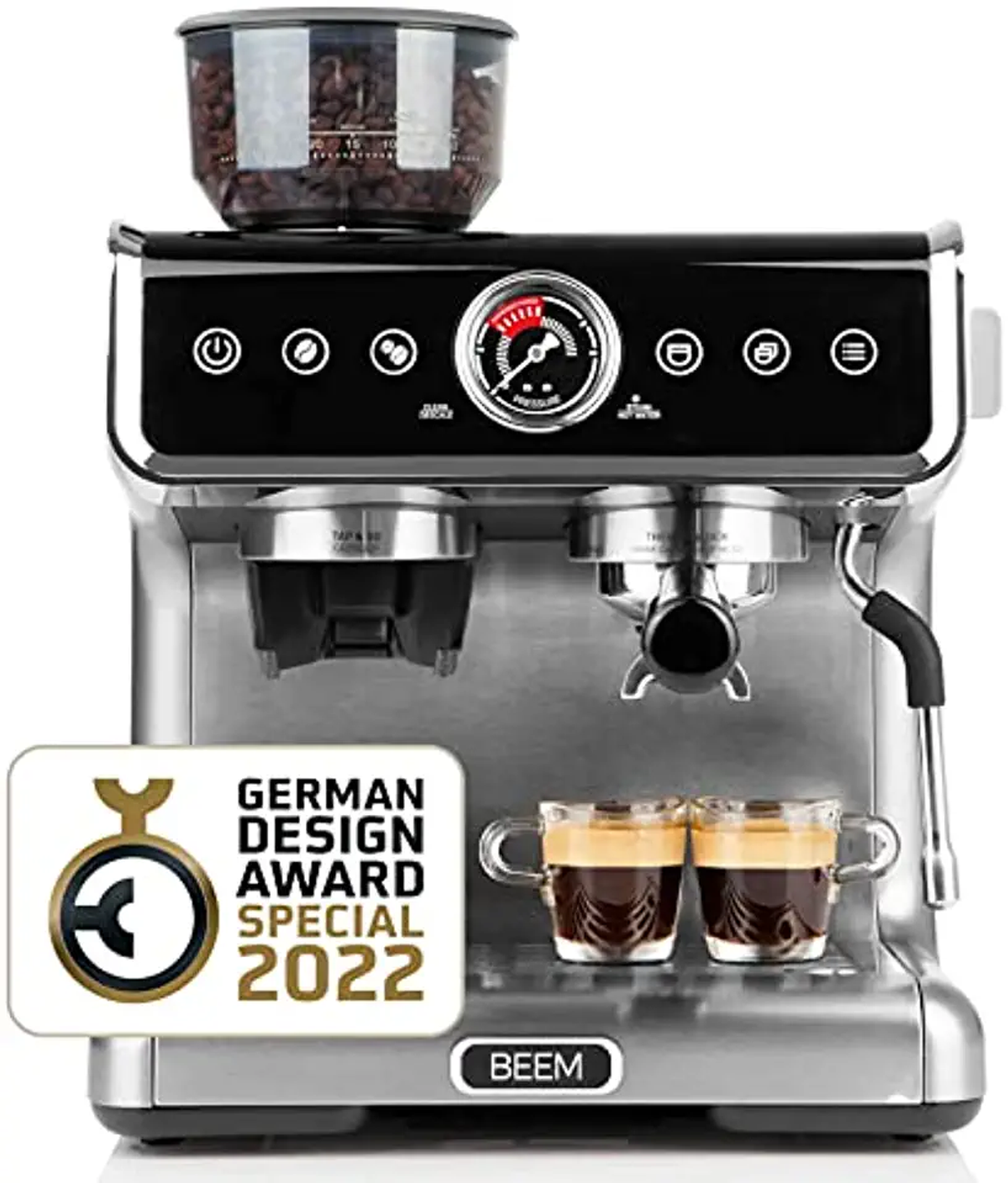 Beem Espresso Grind profession portafiltro para con molinillo de 30 ajustes molienda pre cafetera express localizationb09czdblfg 3000 28